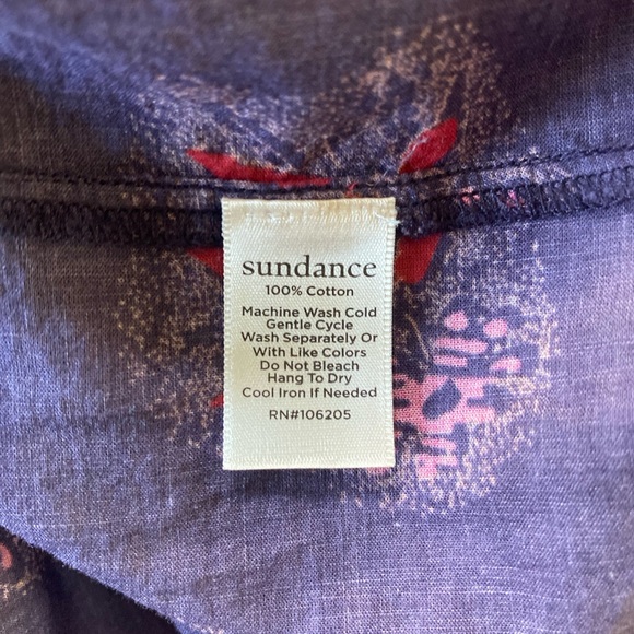 Sundance Rama 100% cotton lightweight Dress. Size Medium - Picture 6 of 15